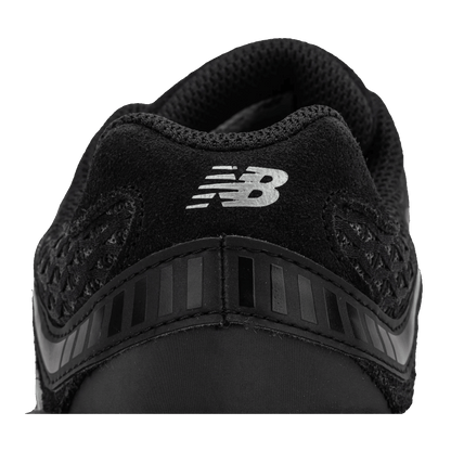 New Balance 9060 Shoe Palace Black Silver (GS) Back