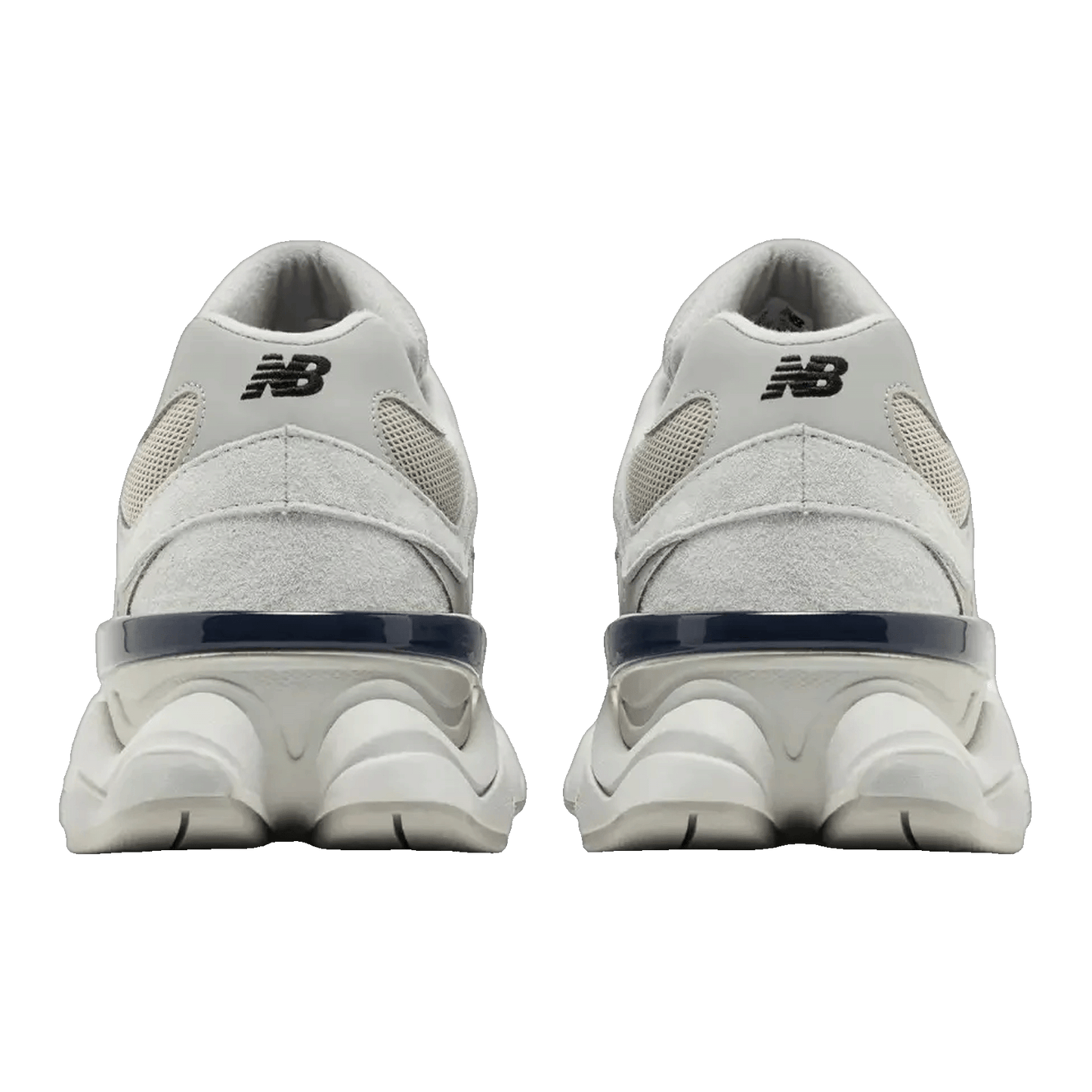 New Balance 9060 Silver Metallic Grey Back