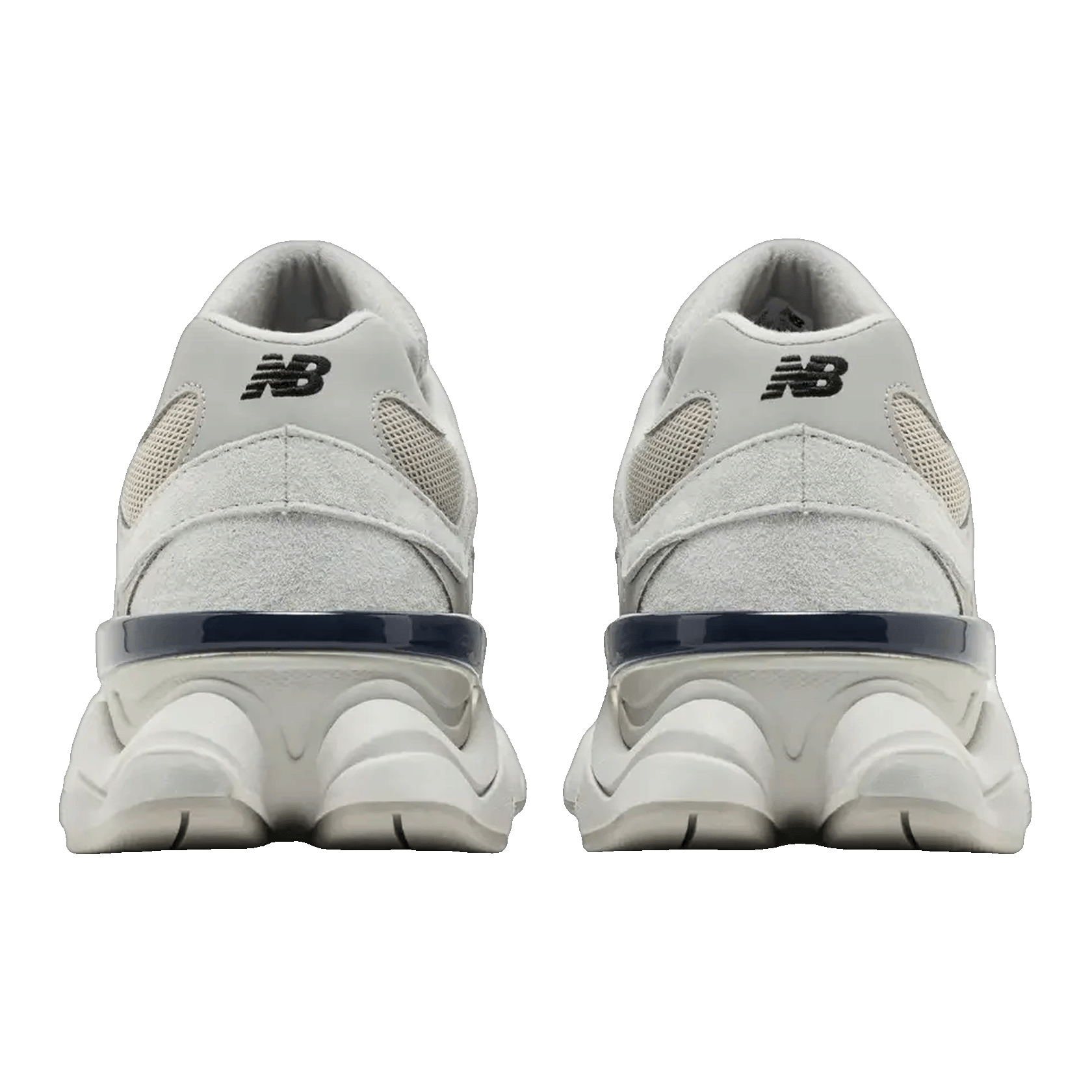 New Balance 9060 Silver Metallic Grey Back