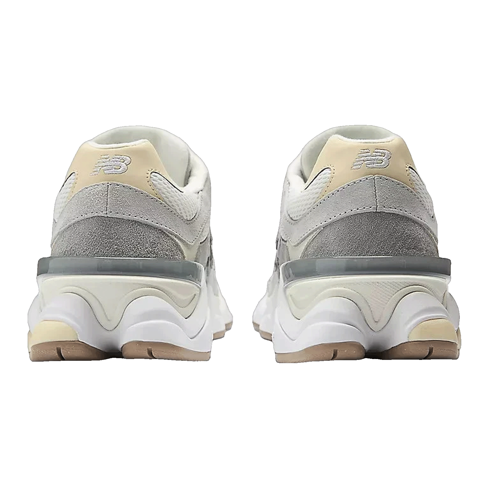 New Balance 9060 Slate Grey Calcium Back