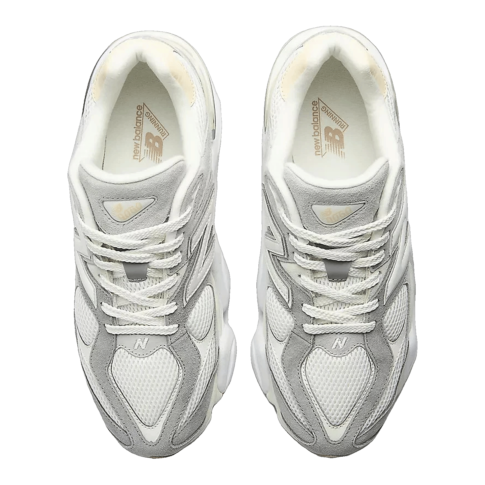 New Balance 9060 Slate Grey Calcium Oben