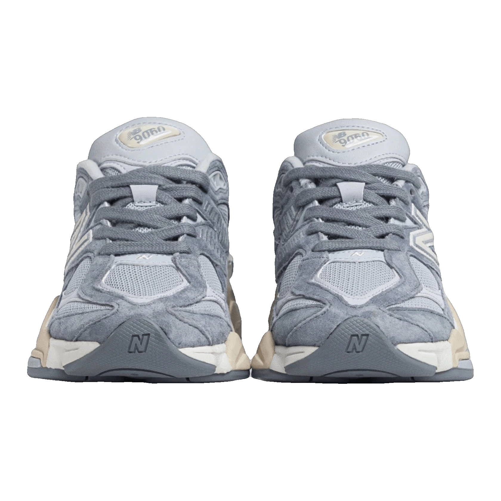 New Balance 9060 Slate Grey Light Grey Oben