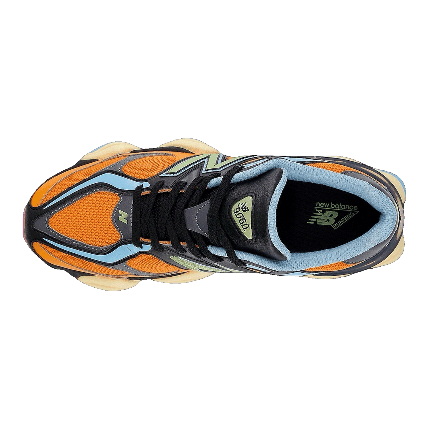 New Balance 9060 Sun Glow Team Sky Blue Oben