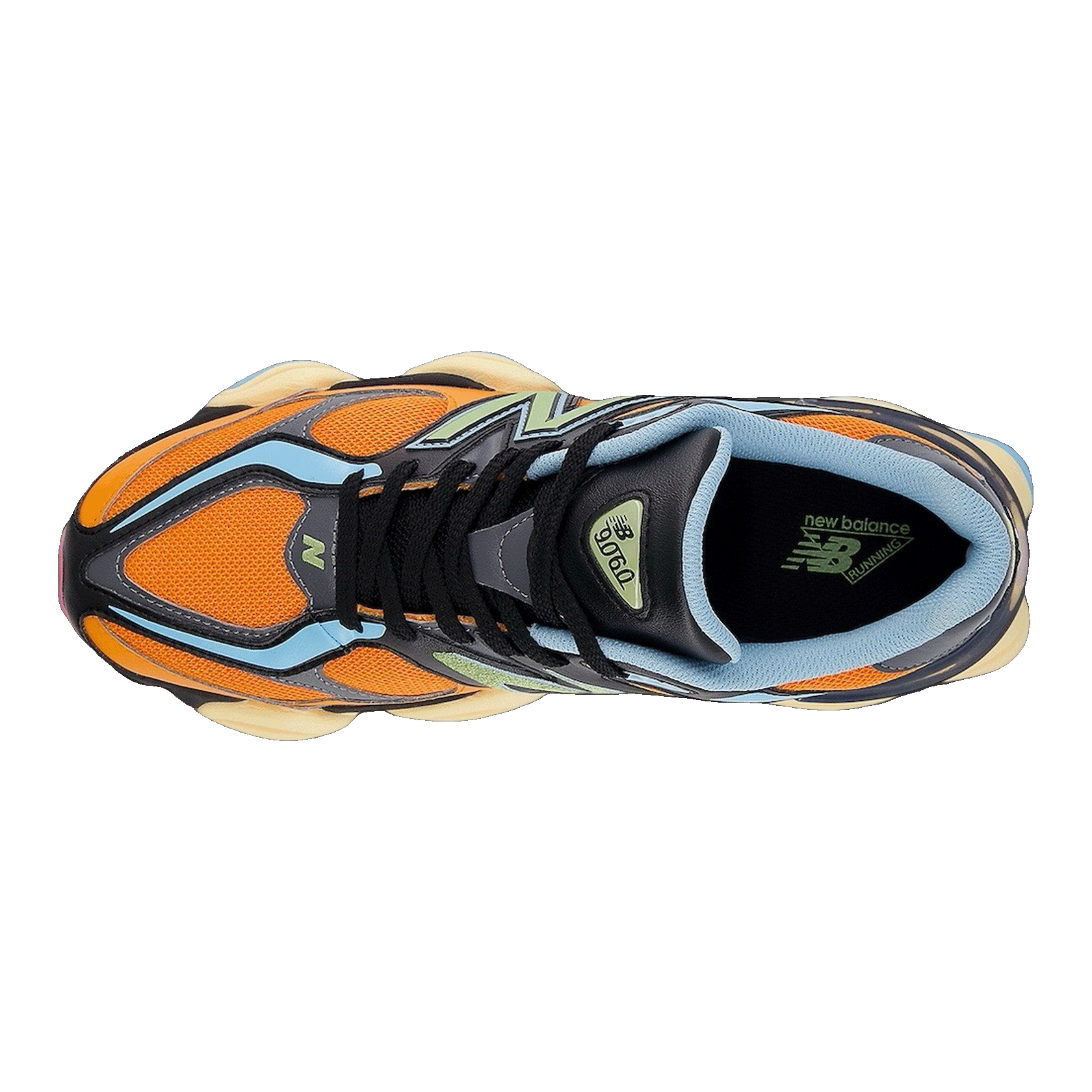 New Balance 9060 Sun Glow Team Sky Blue Oben