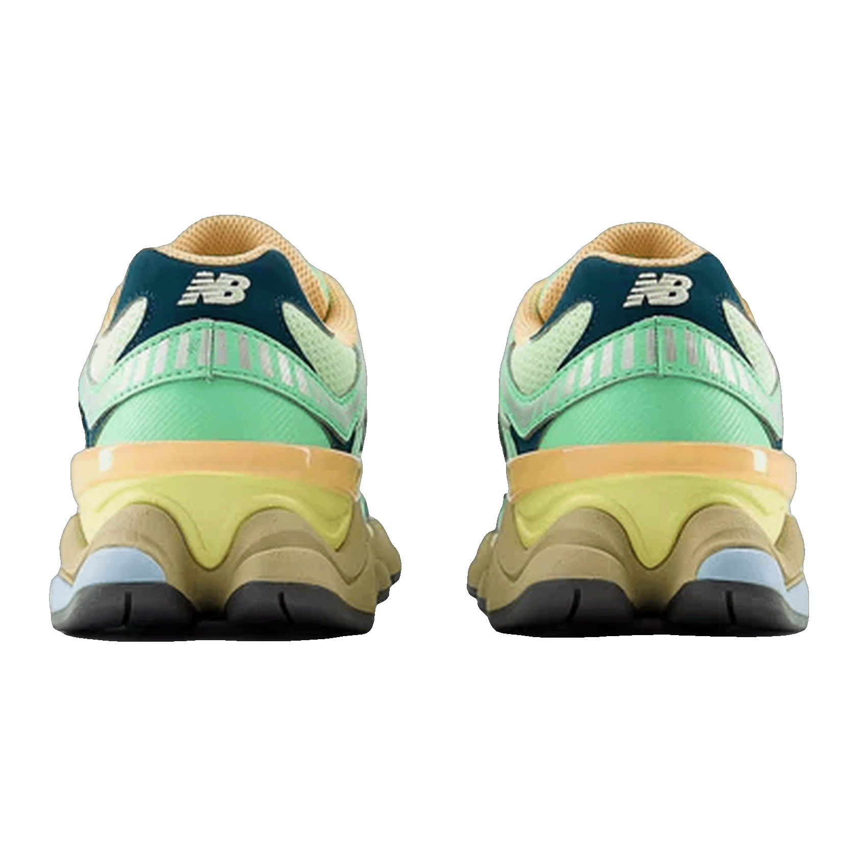 New Balance 9060 Sweetgrass Deep Ocean Back