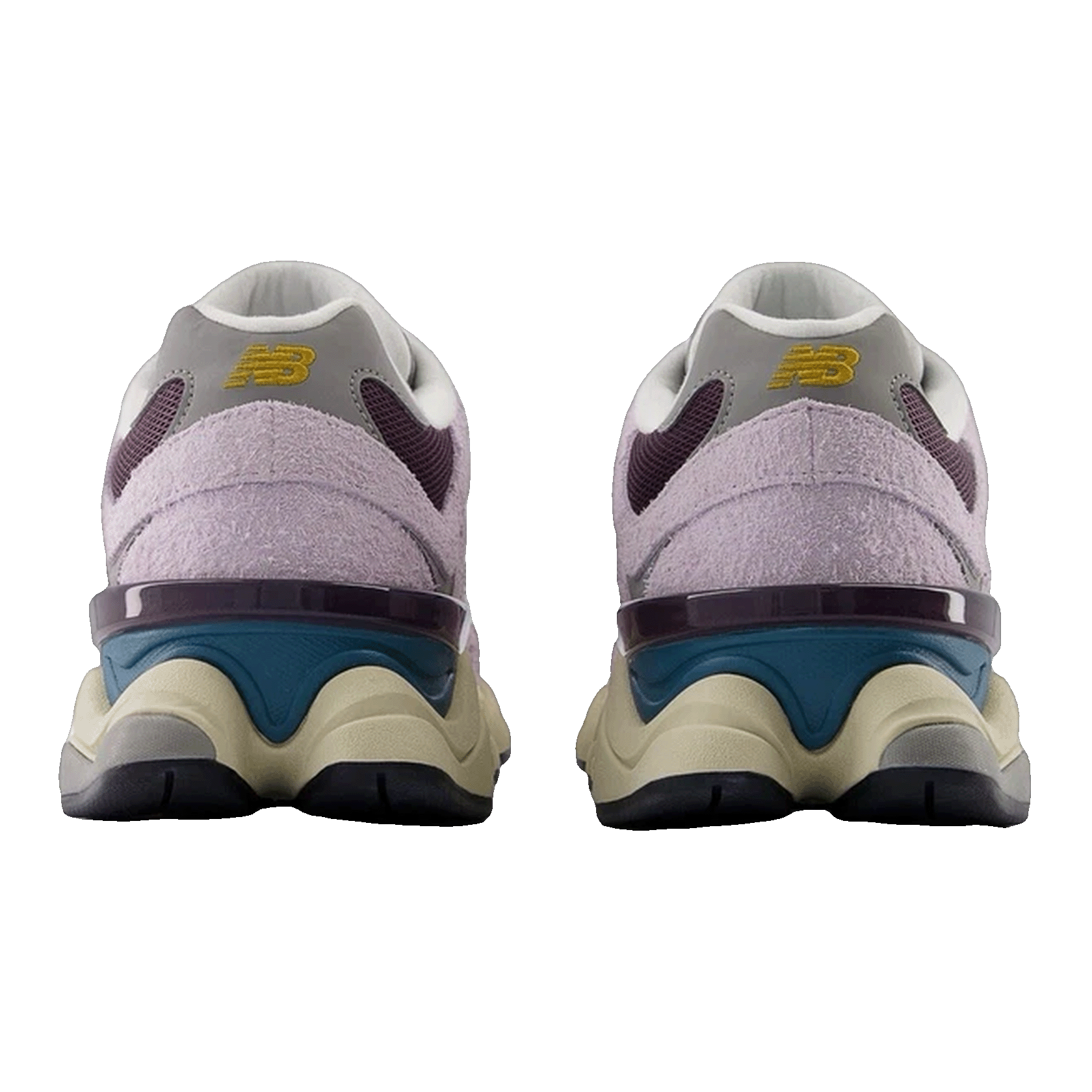 New Balance 9060 Taro Plum Brown Back