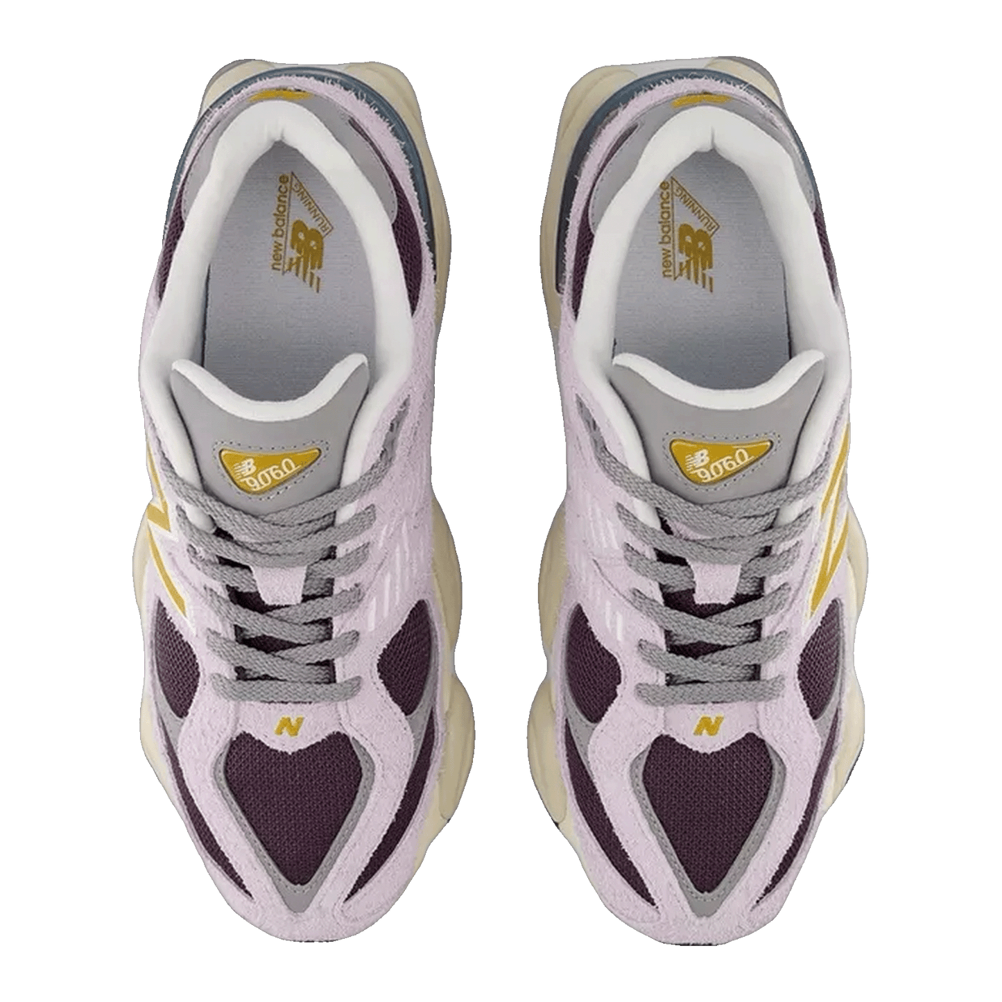 New Balance 9060 Taro Plum Brown Oben