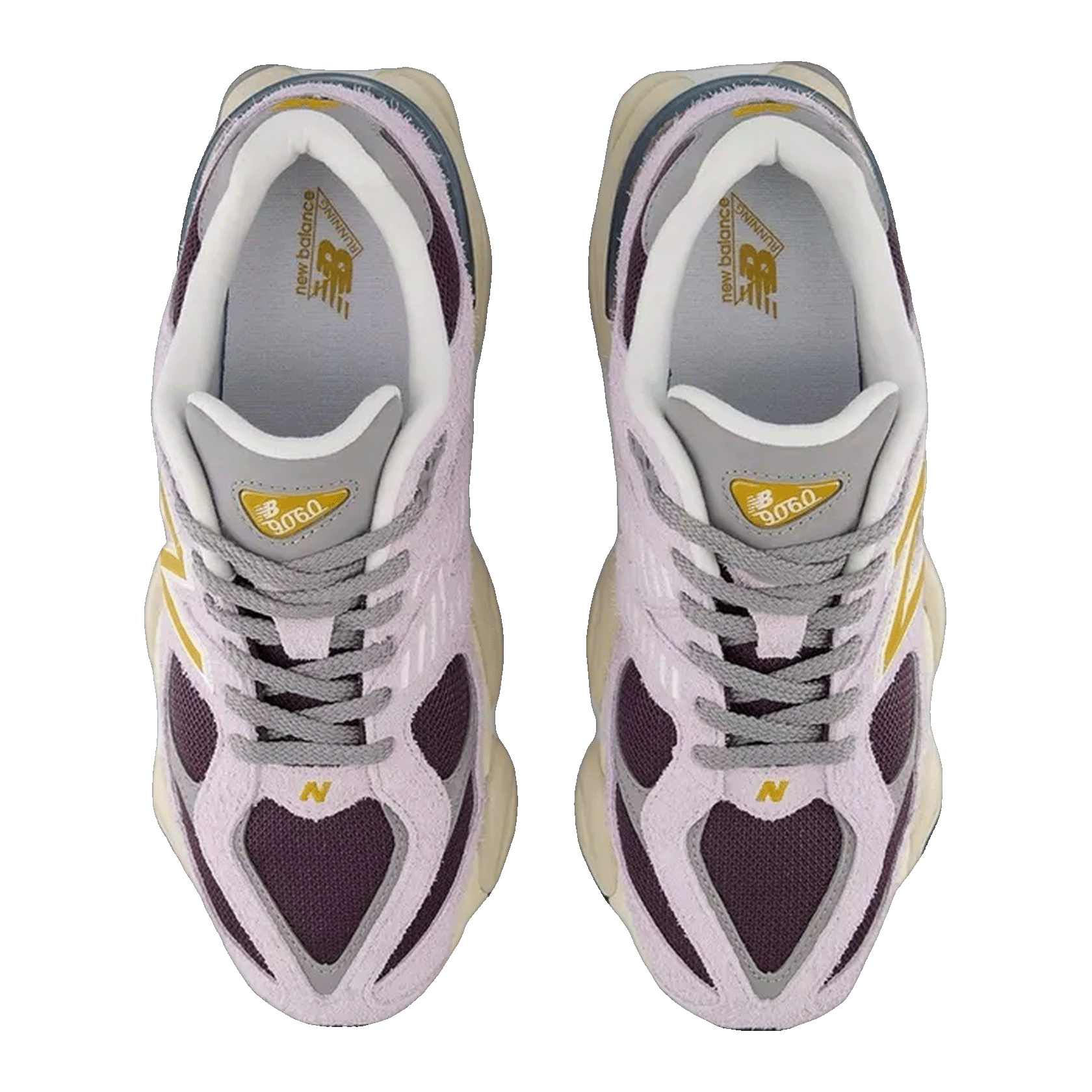 New Balance 9060 Taro Plum Brown Oben