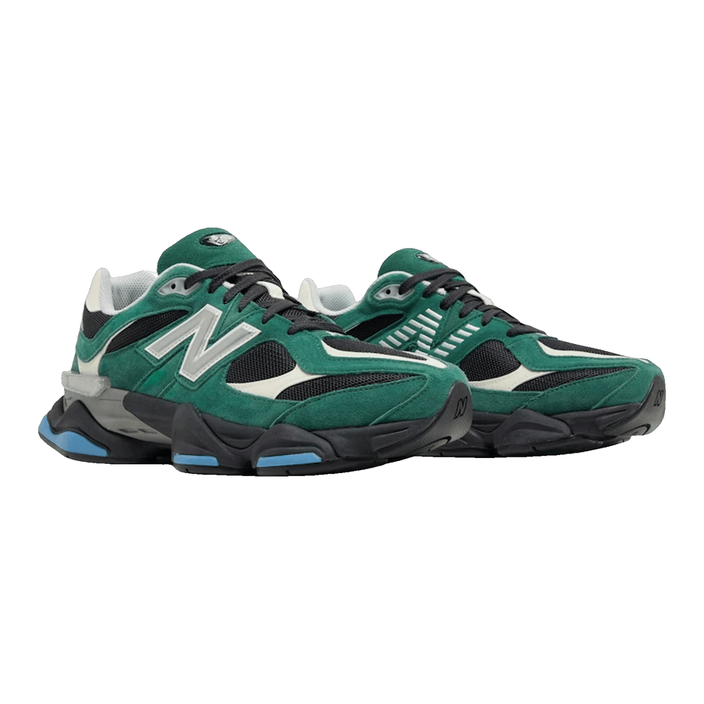 New Balance 9060 Team Forest Green Side