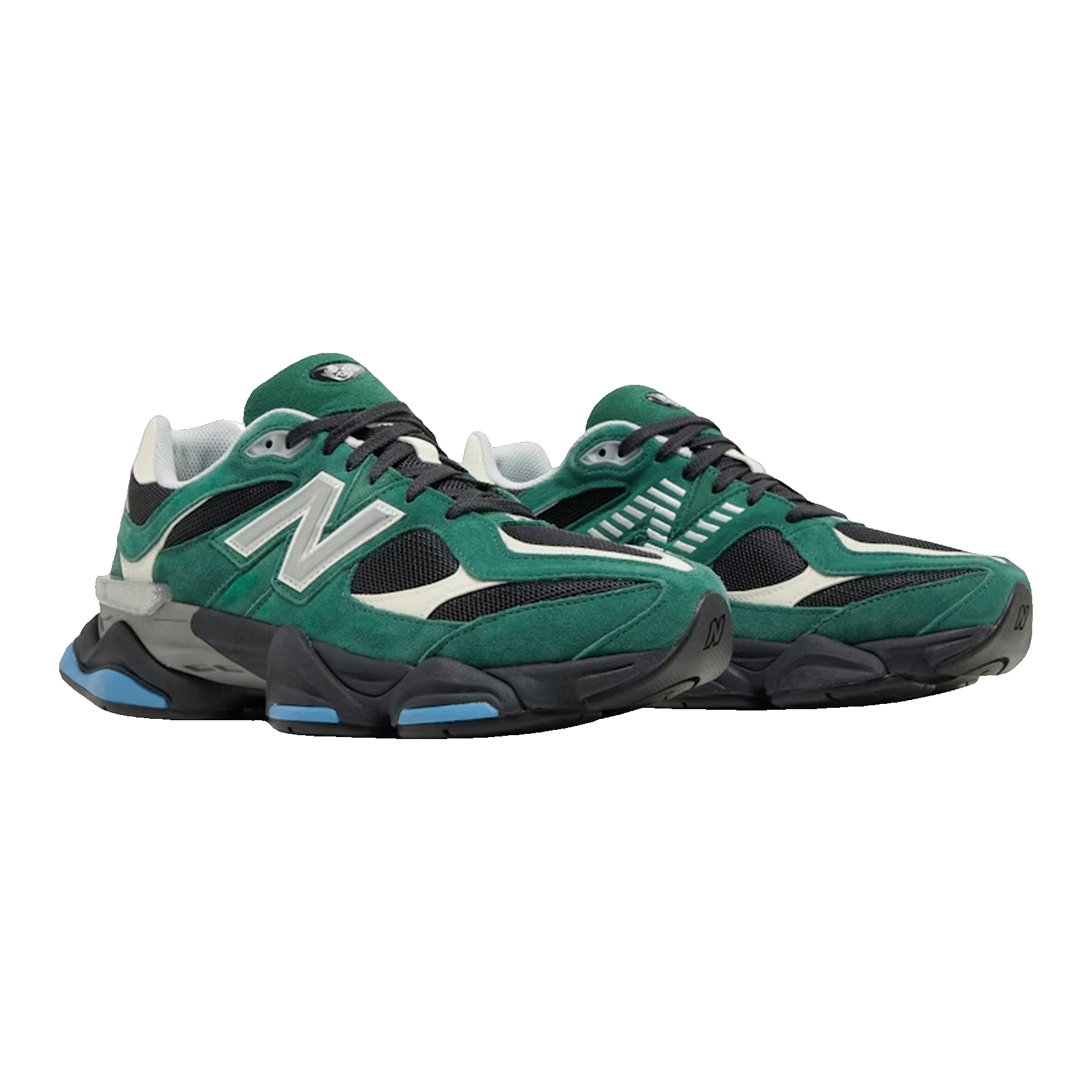 New Balance 9060 Team Forest Green Side
