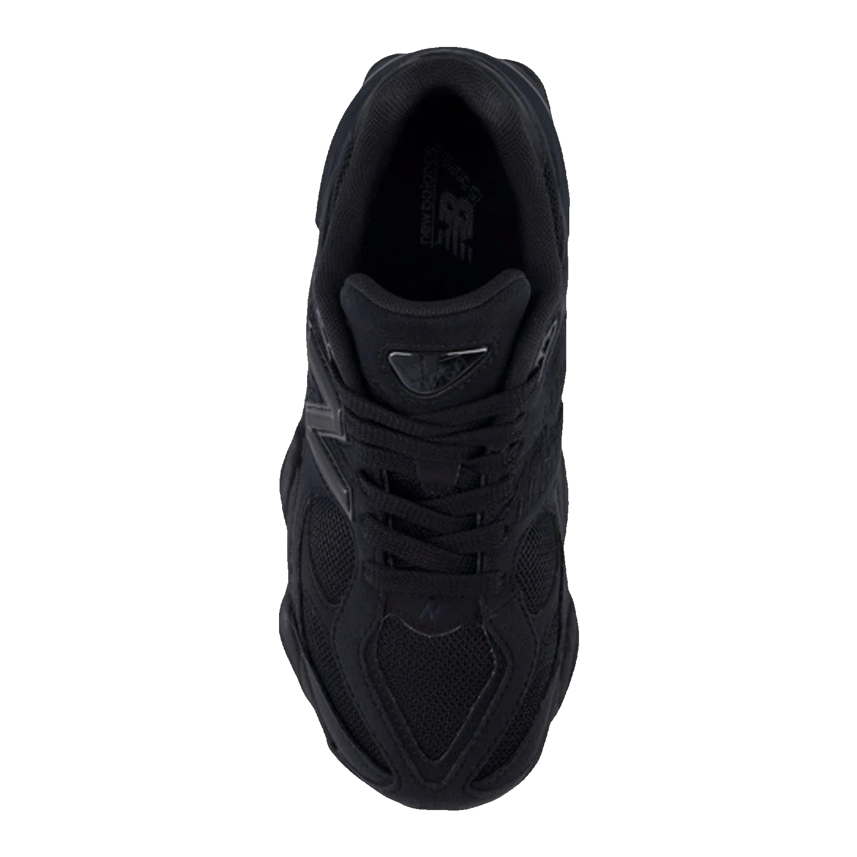 New Balance 9060 Triple Black (GS) Oben