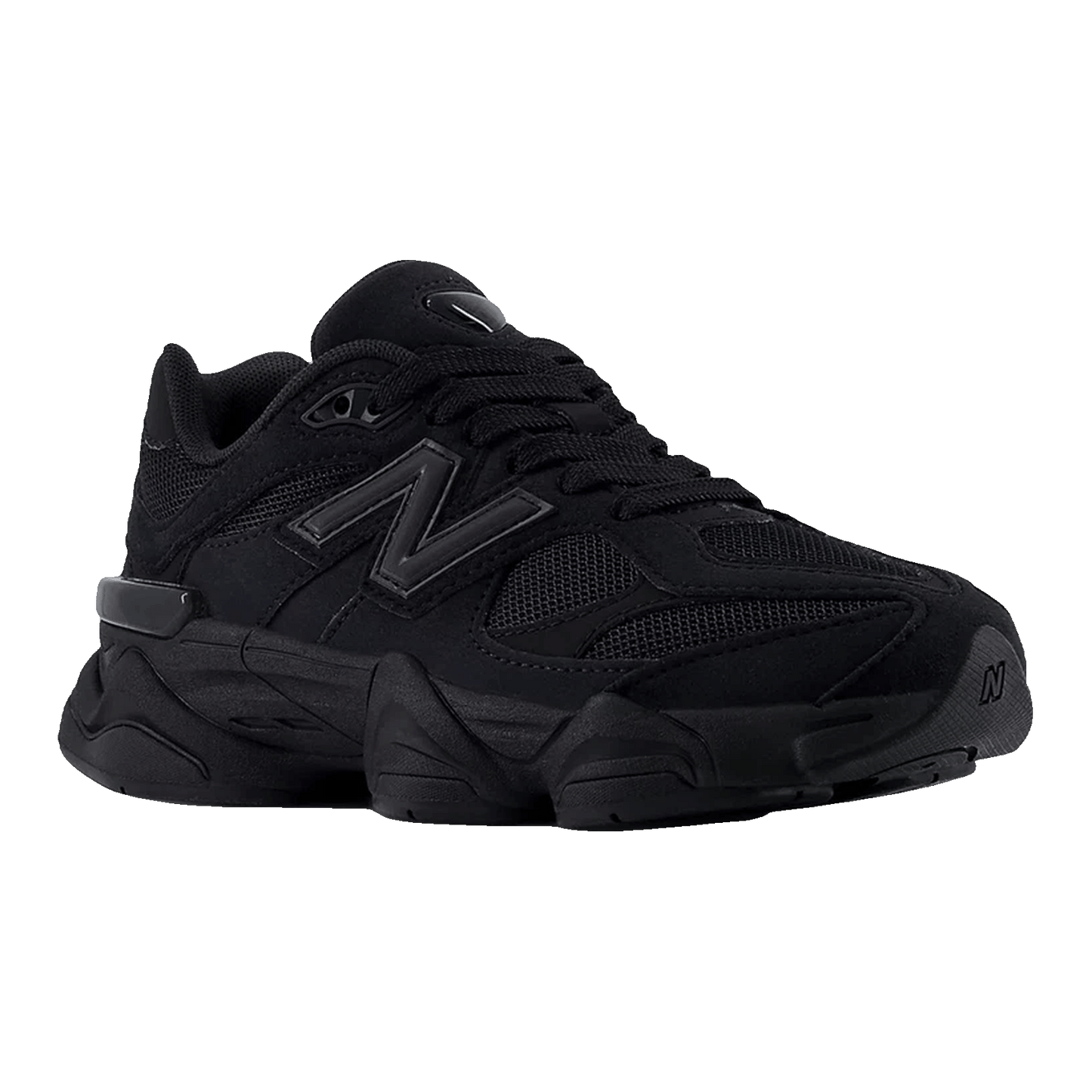New Balance 9060 Triple Black (GS) Side