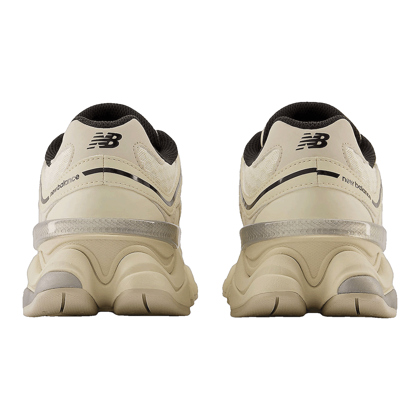 New Balance 9060 Turtledove Black Silver Metallic Back