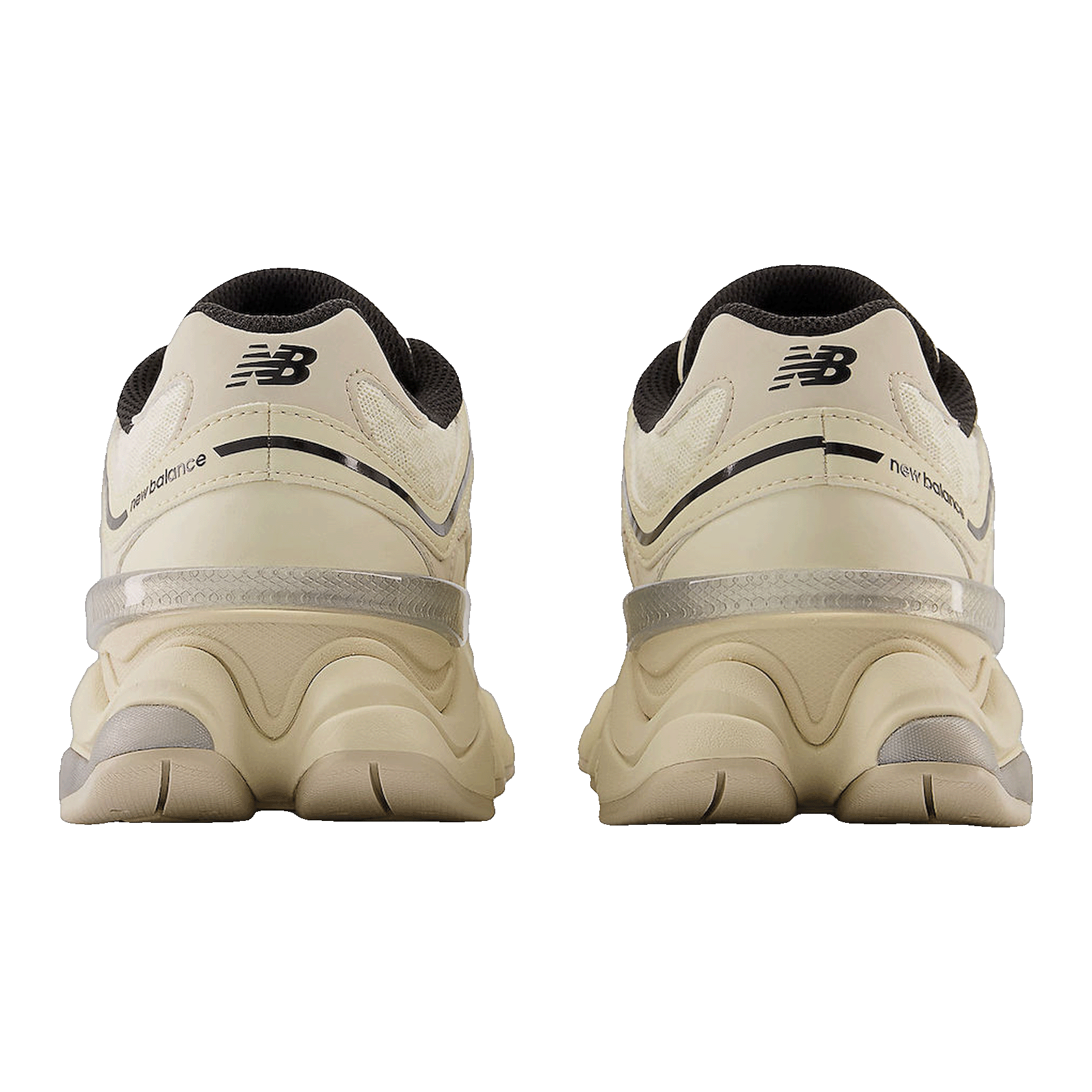 New Balance 9060 Turtledove Black Silver Metallic Back