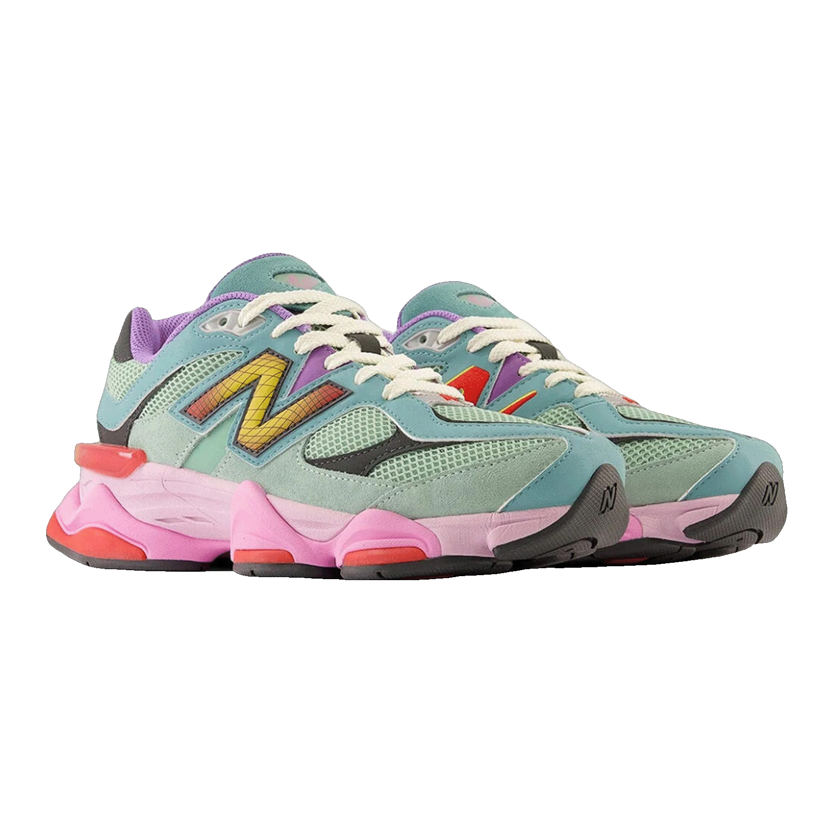 New Balance 9060 Warped Multi-Color Side