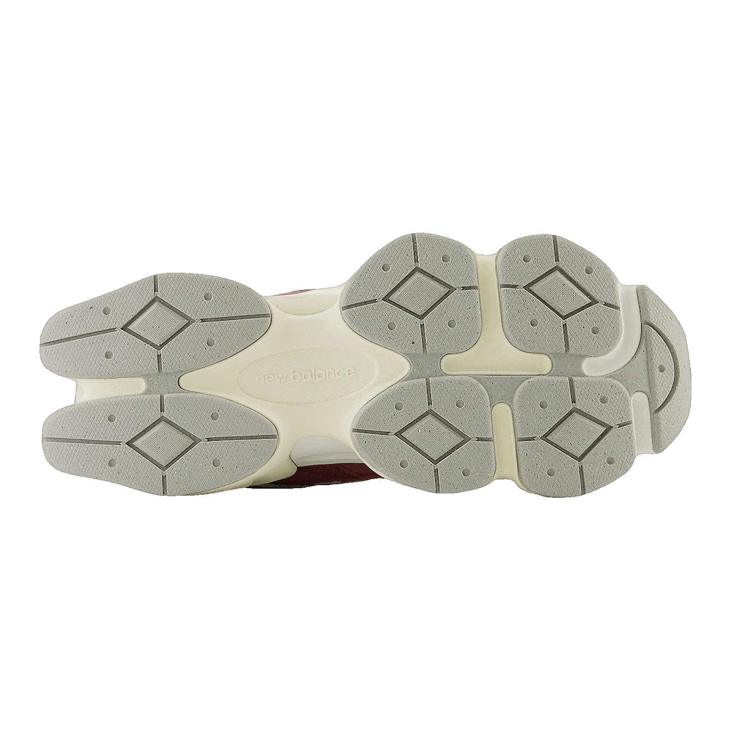 New Balance 9060 Washed Burgundy Sohle