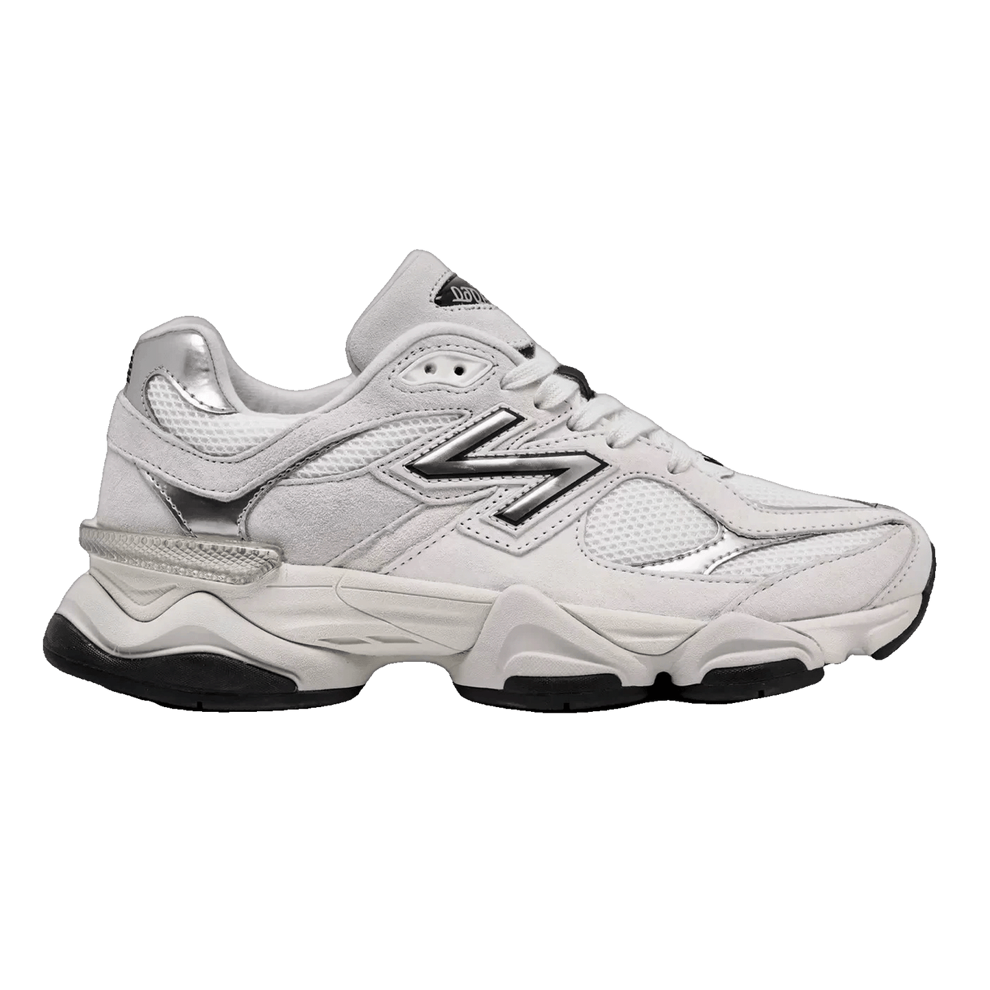 New Balance 9060 White Black Metallic Silver