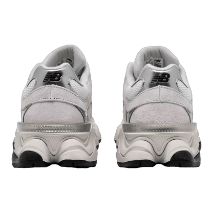 New Balance 9060 White Black Metallic Silver Back