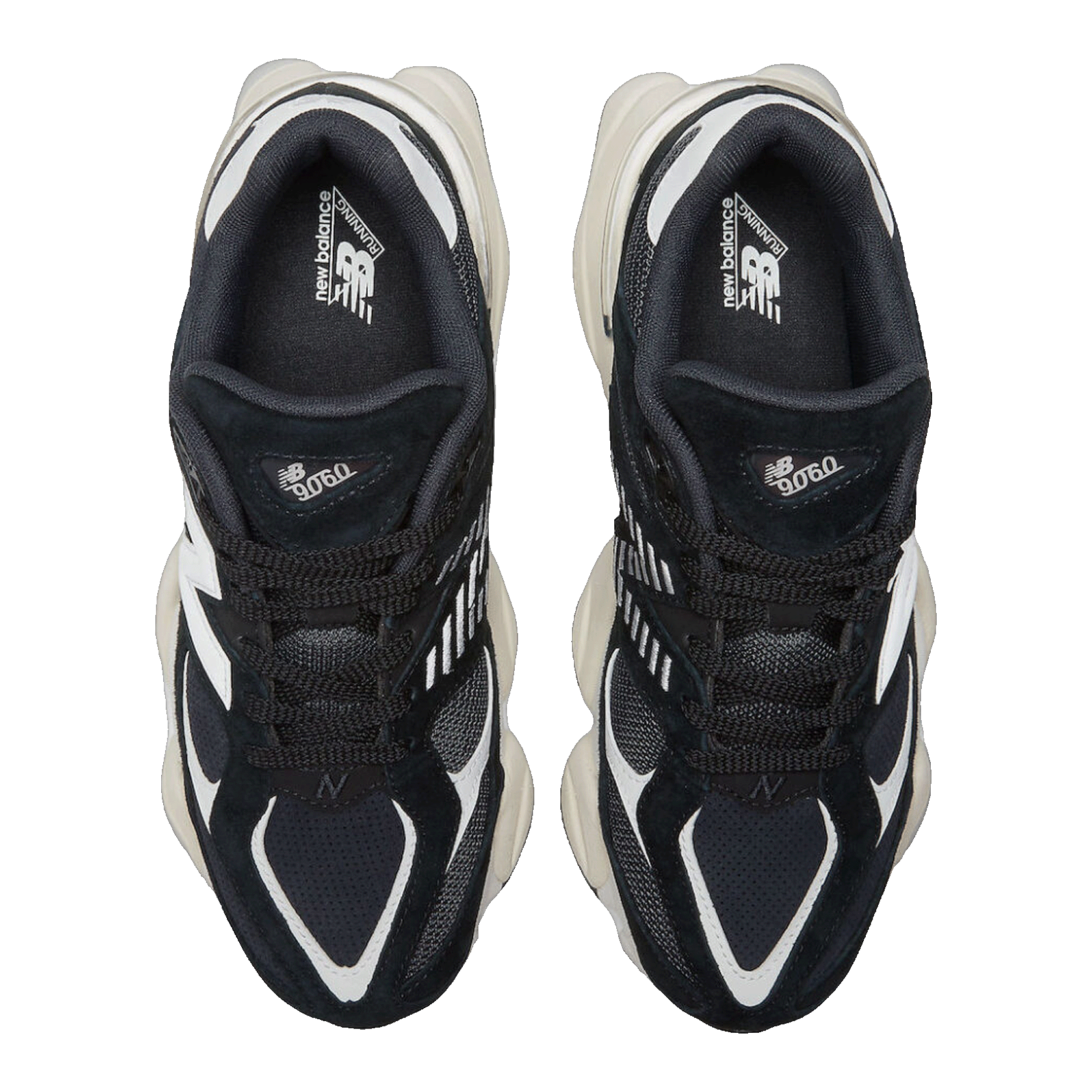 New Balance 9060 White Black Oben