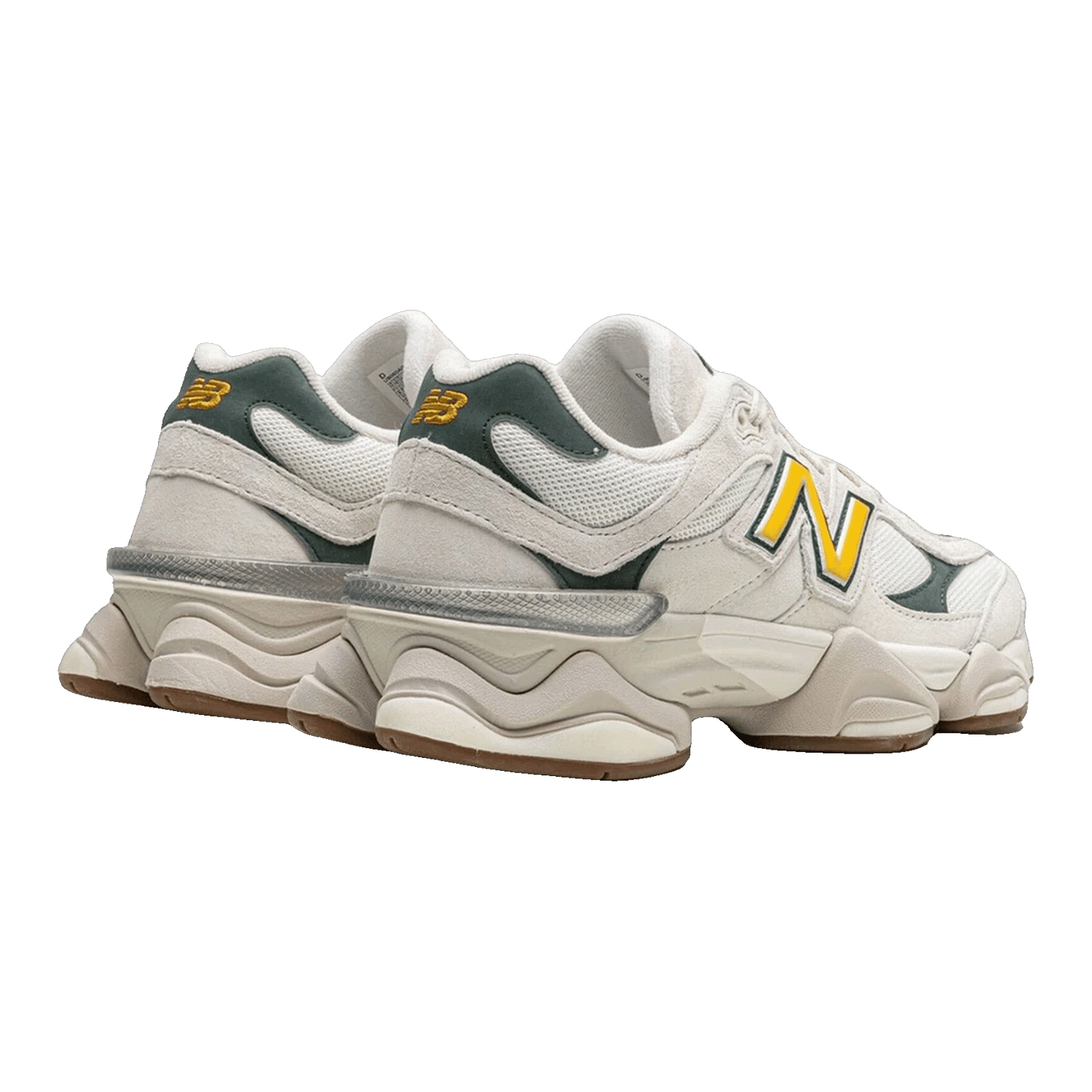 New Balance 9060 White Green Back