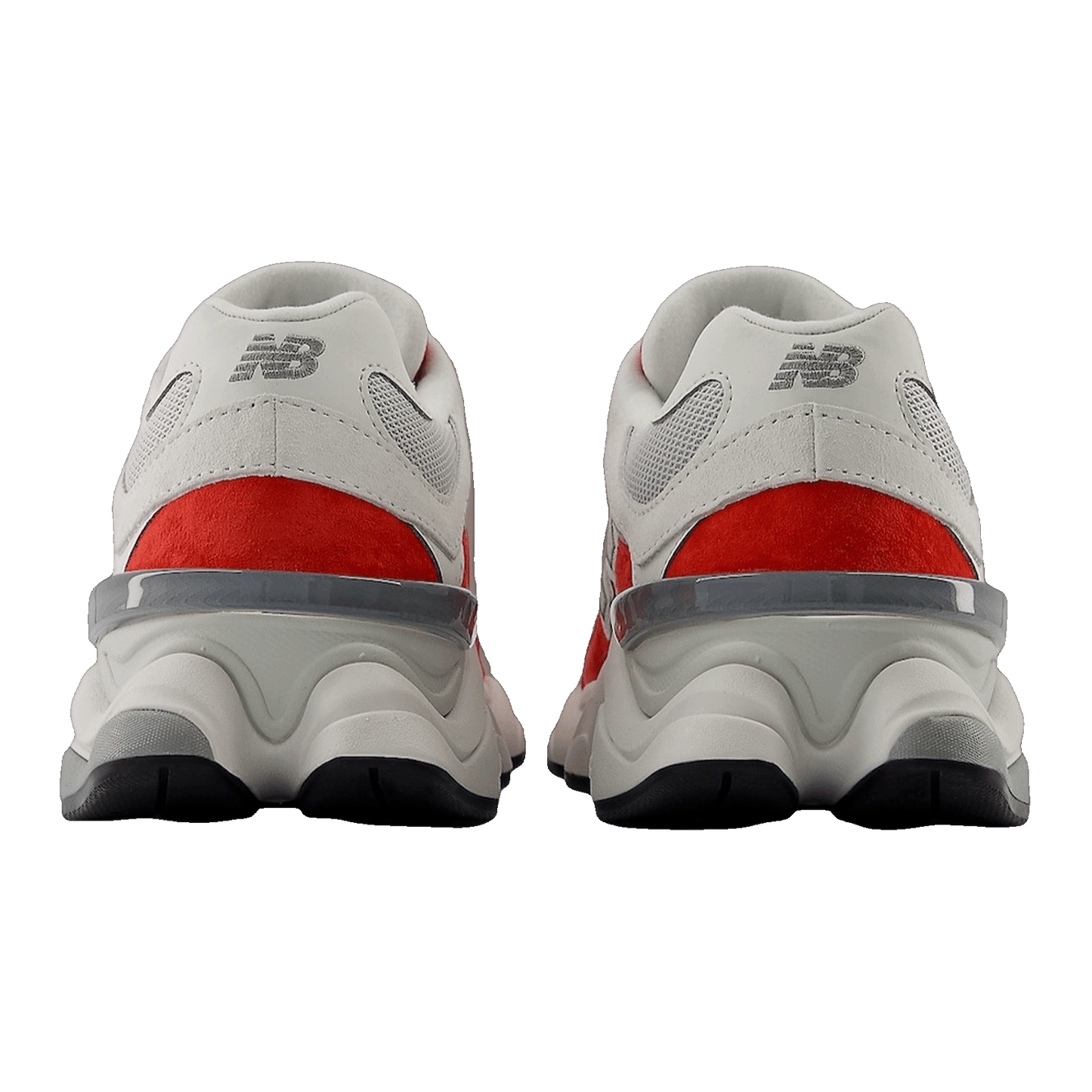 New Balance 9060 White Red Back