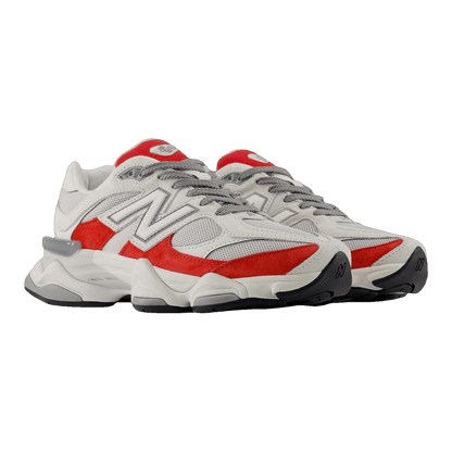 New Balance 9060 White Red Side