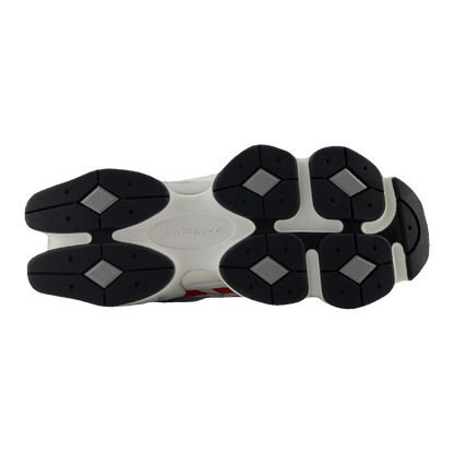 New Balance 9060 White Red Sohle