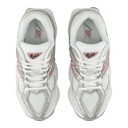 New Balance 9060 White Rosewood Silver (GS) Oben G906082T