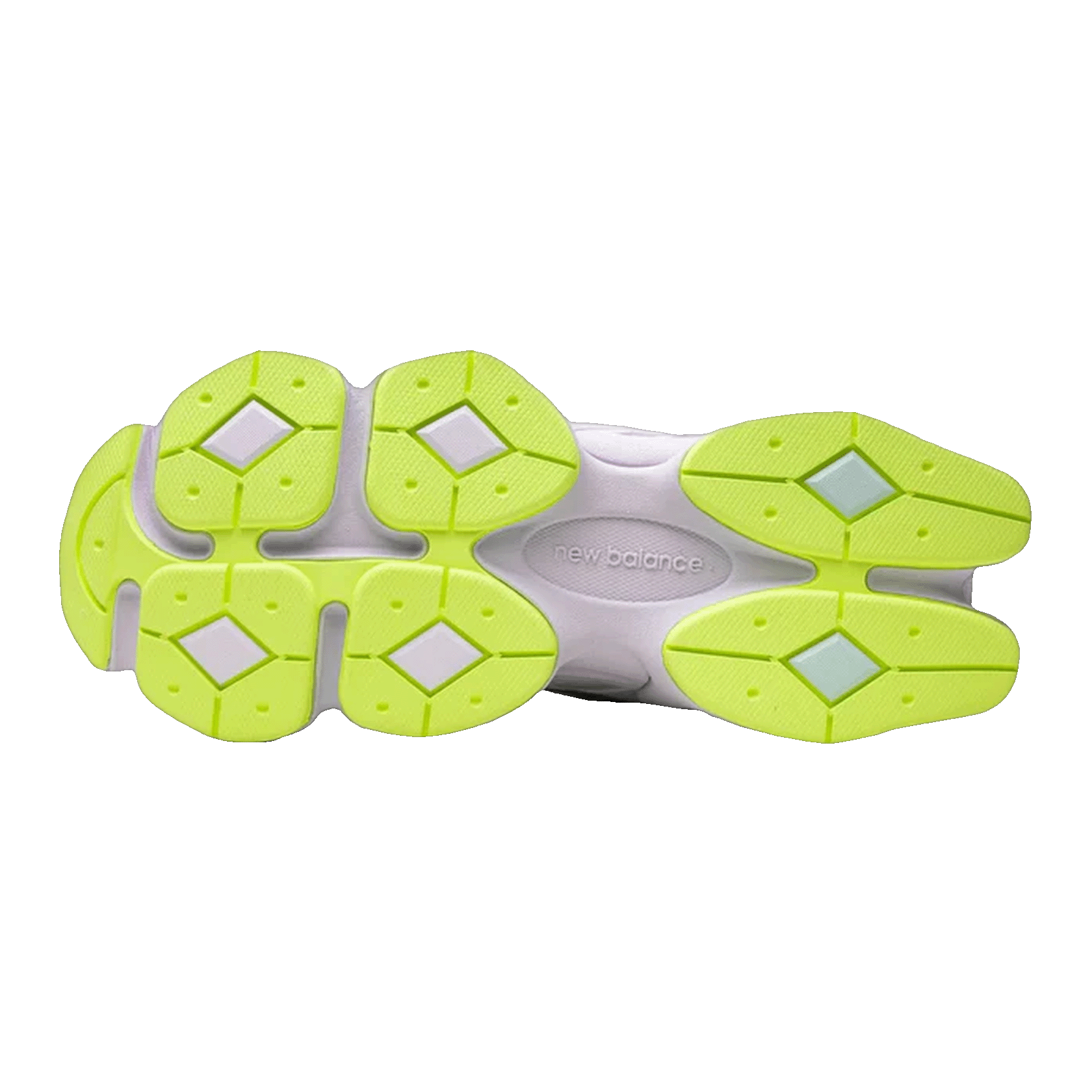 New Balance 9060 White Taro Sohle