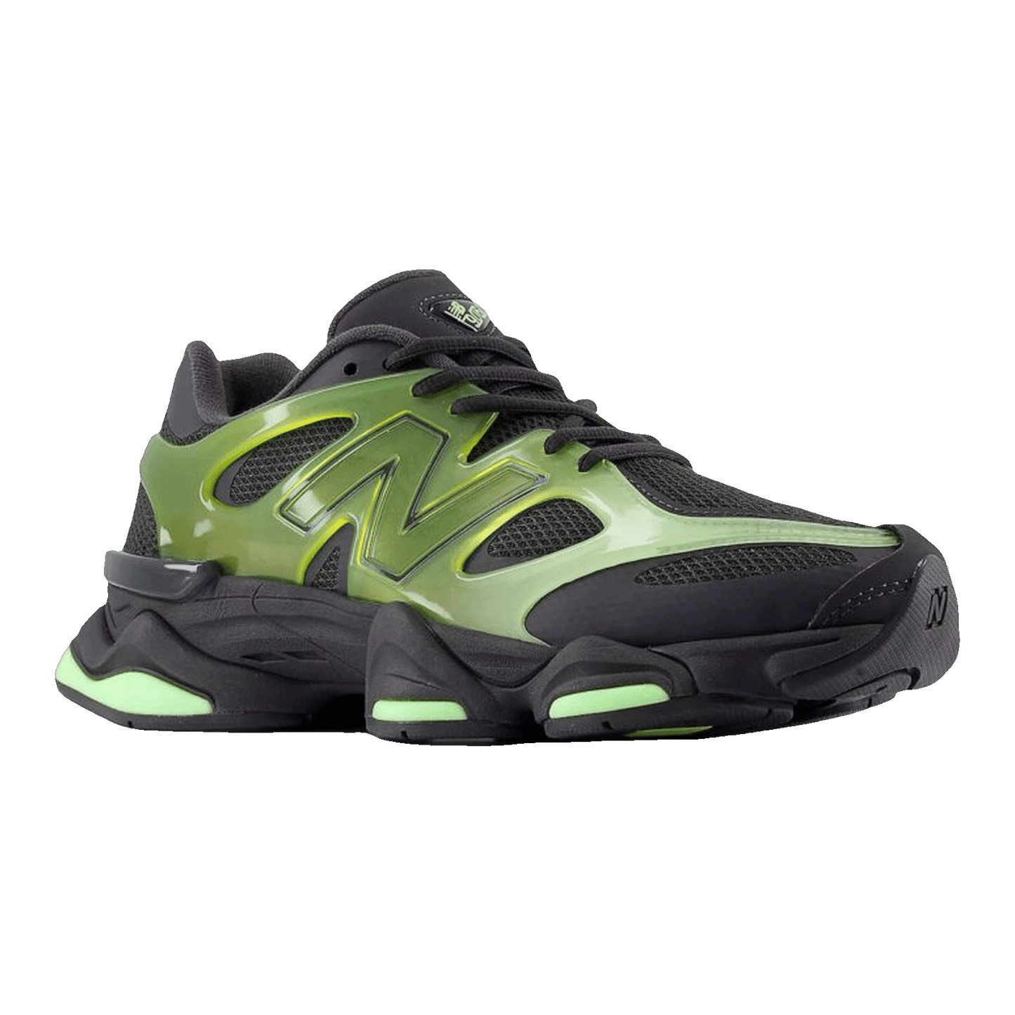 New Balance 9060 X Alpine Green Black Side