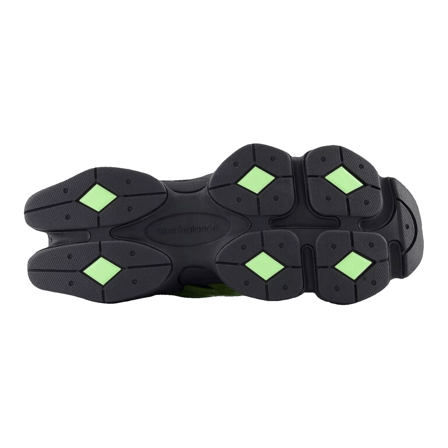 New Balance 9060 X Alpine Green Black Sohle