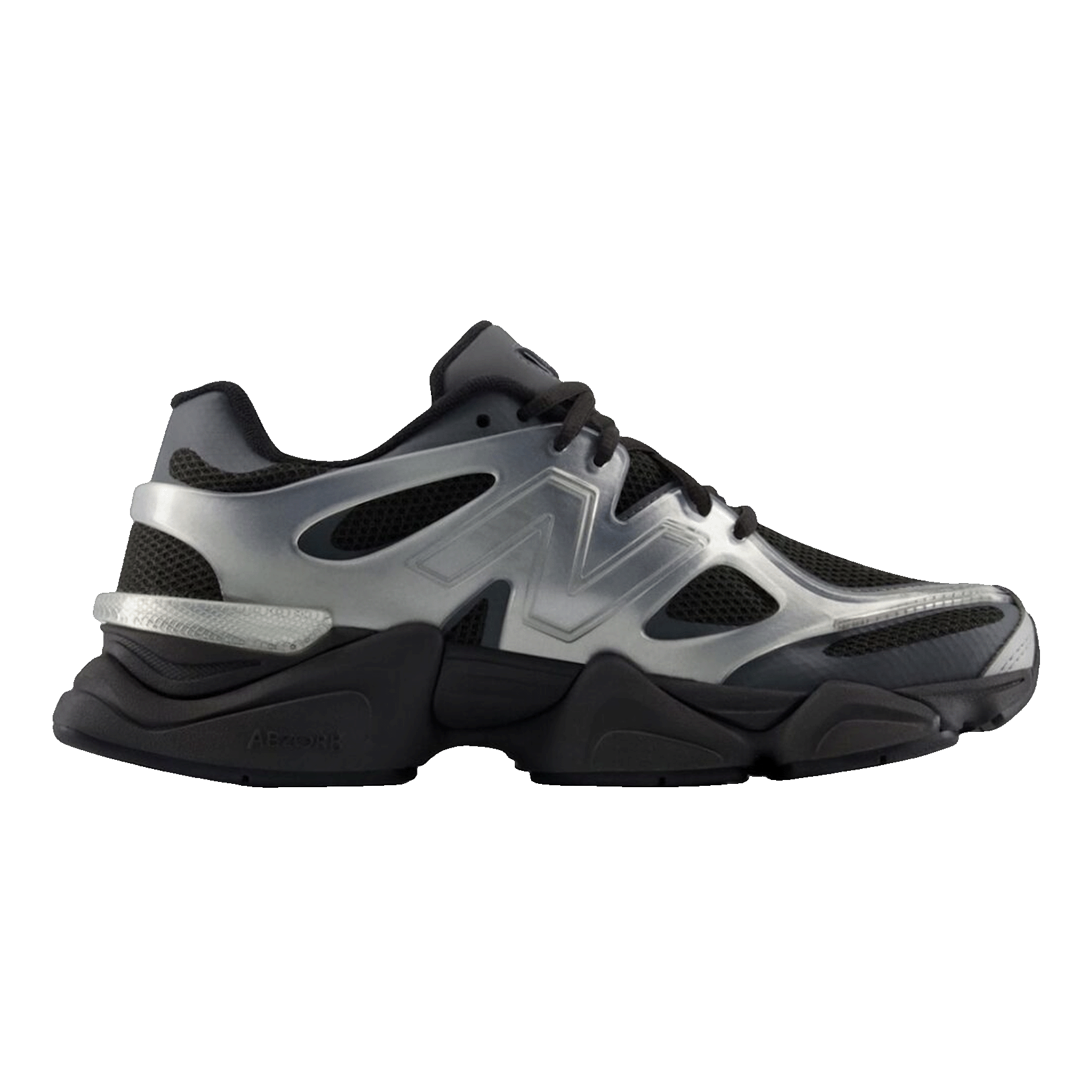 New Balance 9060 X Silver Metallic Black Cement