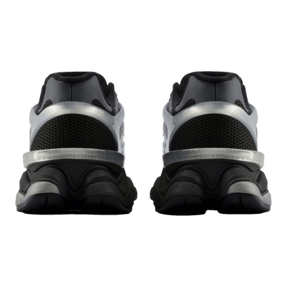 New Balance 9060 X Silver Metallic Black Cement Back