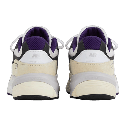 New Balance 990v6 MiUSA Teddy Santis White Black Plum
