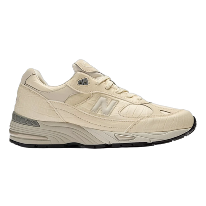 New Balance 991 MiUK Oyster Grey Crocodile
