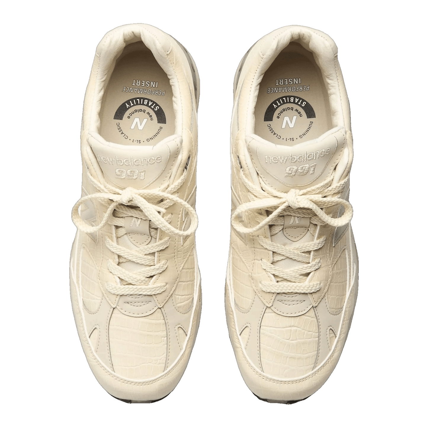 New Balance 991 MiUK Oyster Grey Crocodile