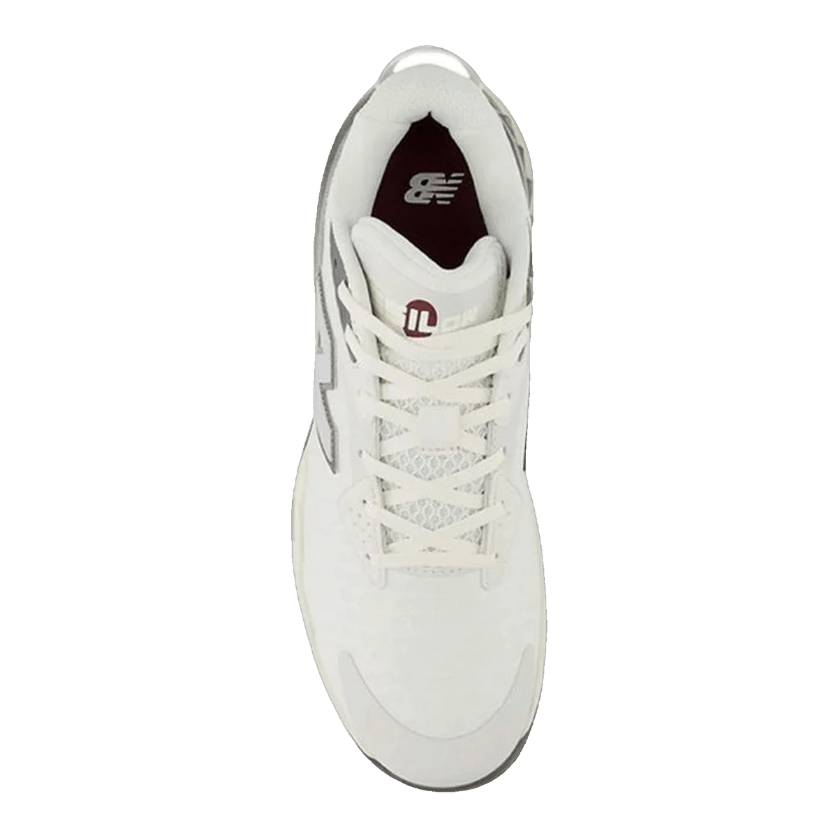 New Balance BB Hesi Low v2 White Grey Oben BBHSLME2