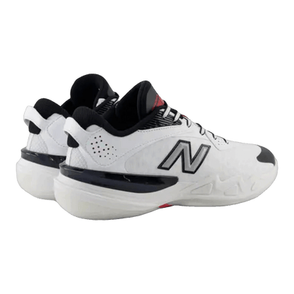 New Balance BB Hesi Low v2 White Team Red Black Back BBHSLYK2