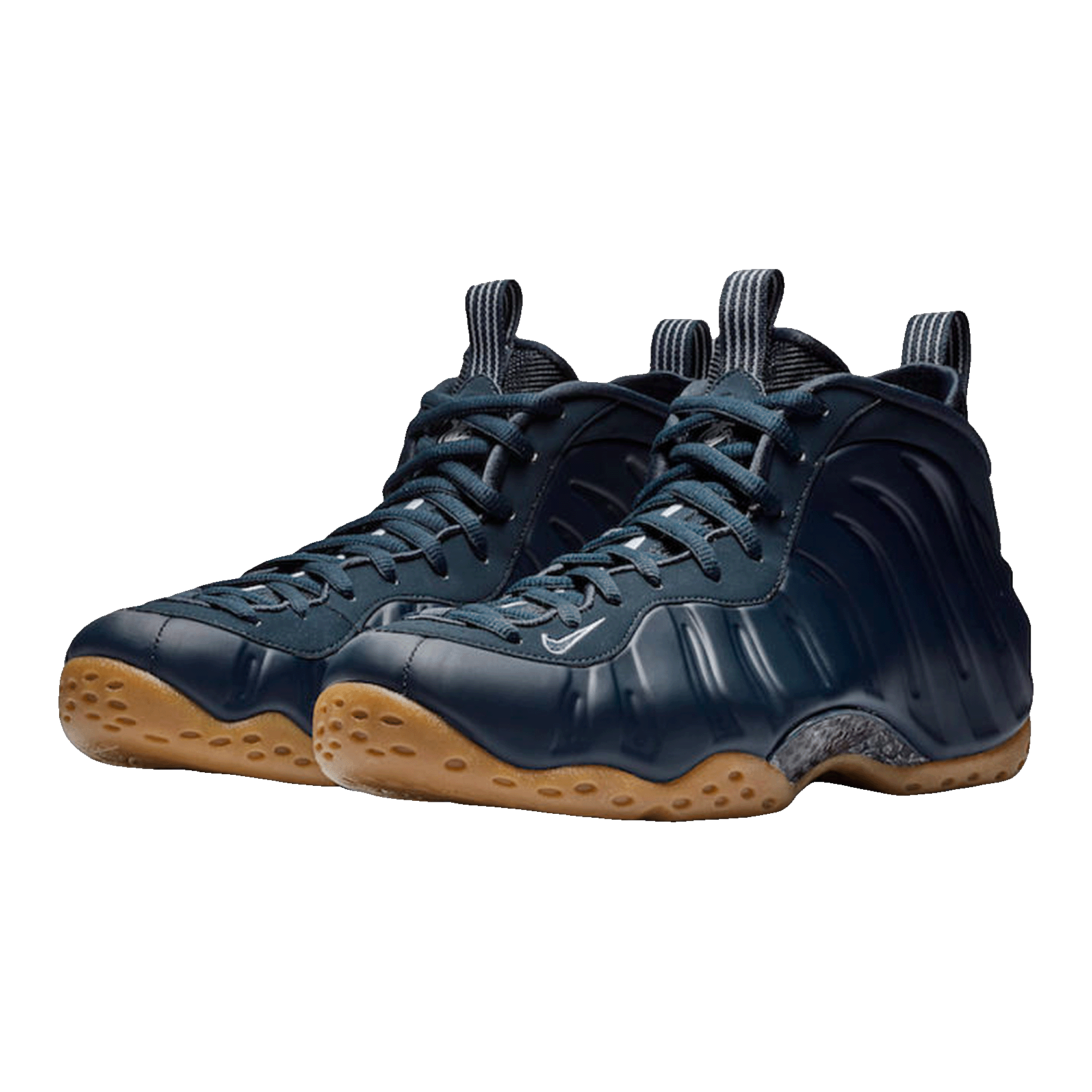 Nike Air Foamposite One Navy Gum Side 314996-405