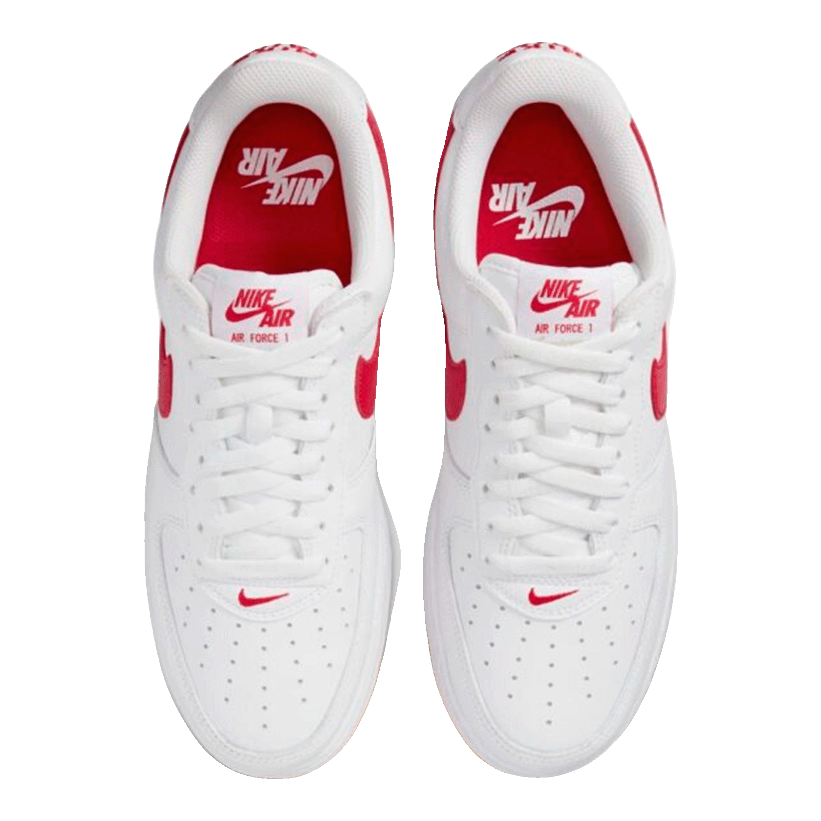 Nike Air Force 1 '07 Low Color of the Month University Red Gum Oben