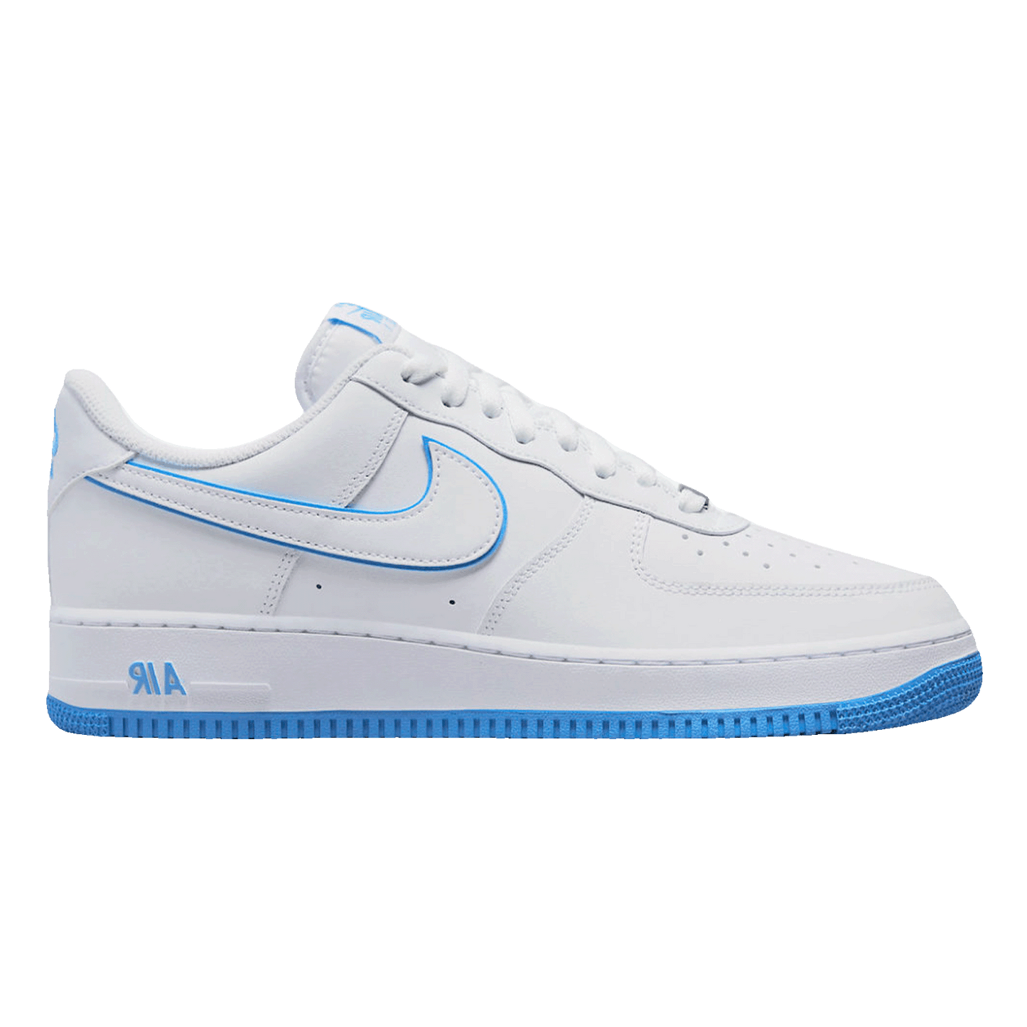 Nike Air Force 1 '07 Low White University Blue Sole