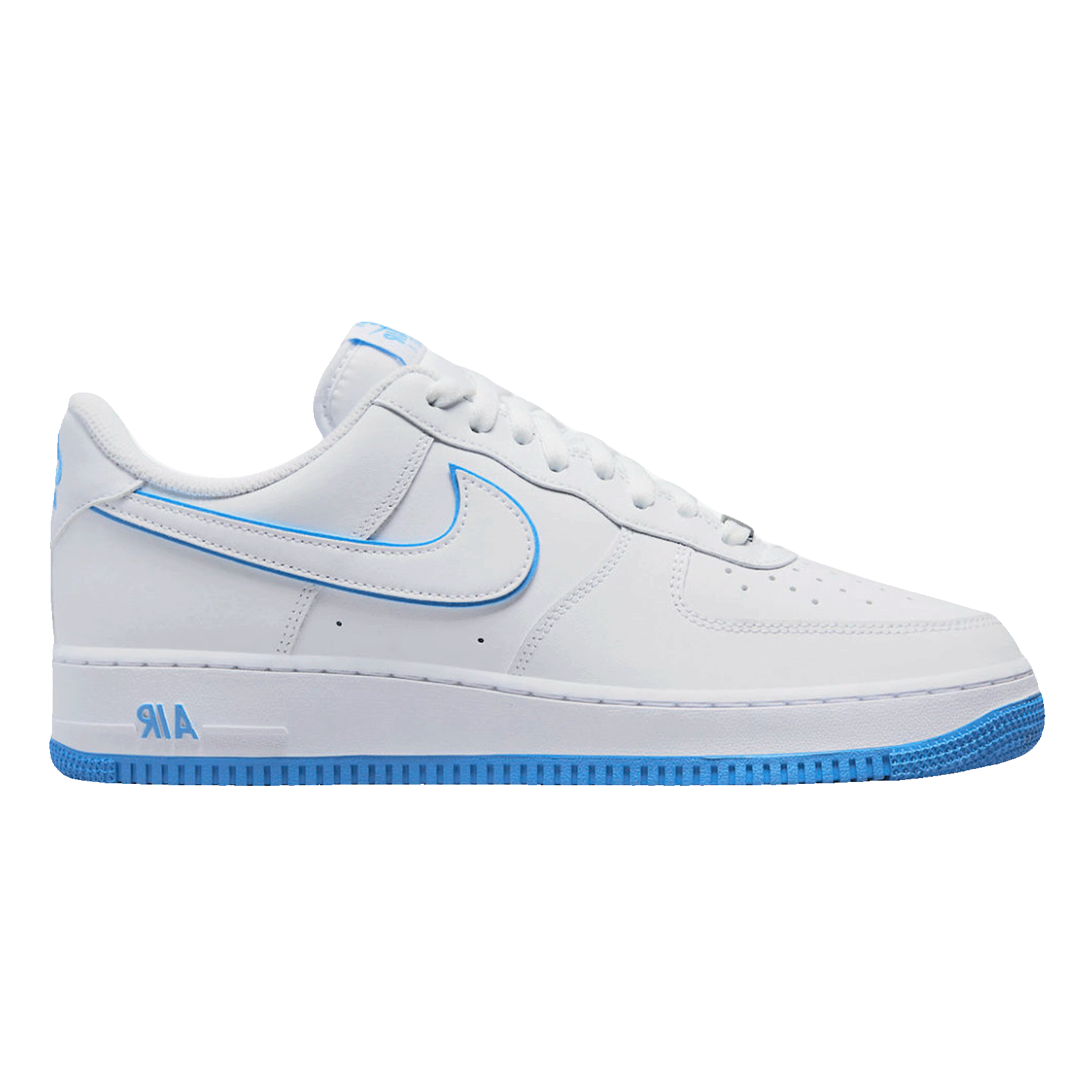 Nike Air Force 1 '07 Low White University Blue Sole