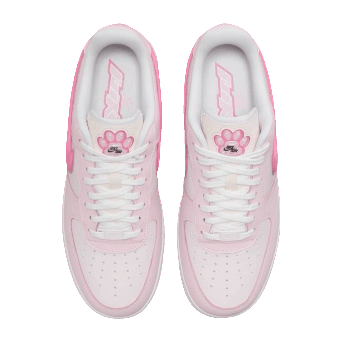 Nike Air Force 1 '07 LX Pearl Pink Paw Print (W) Oben