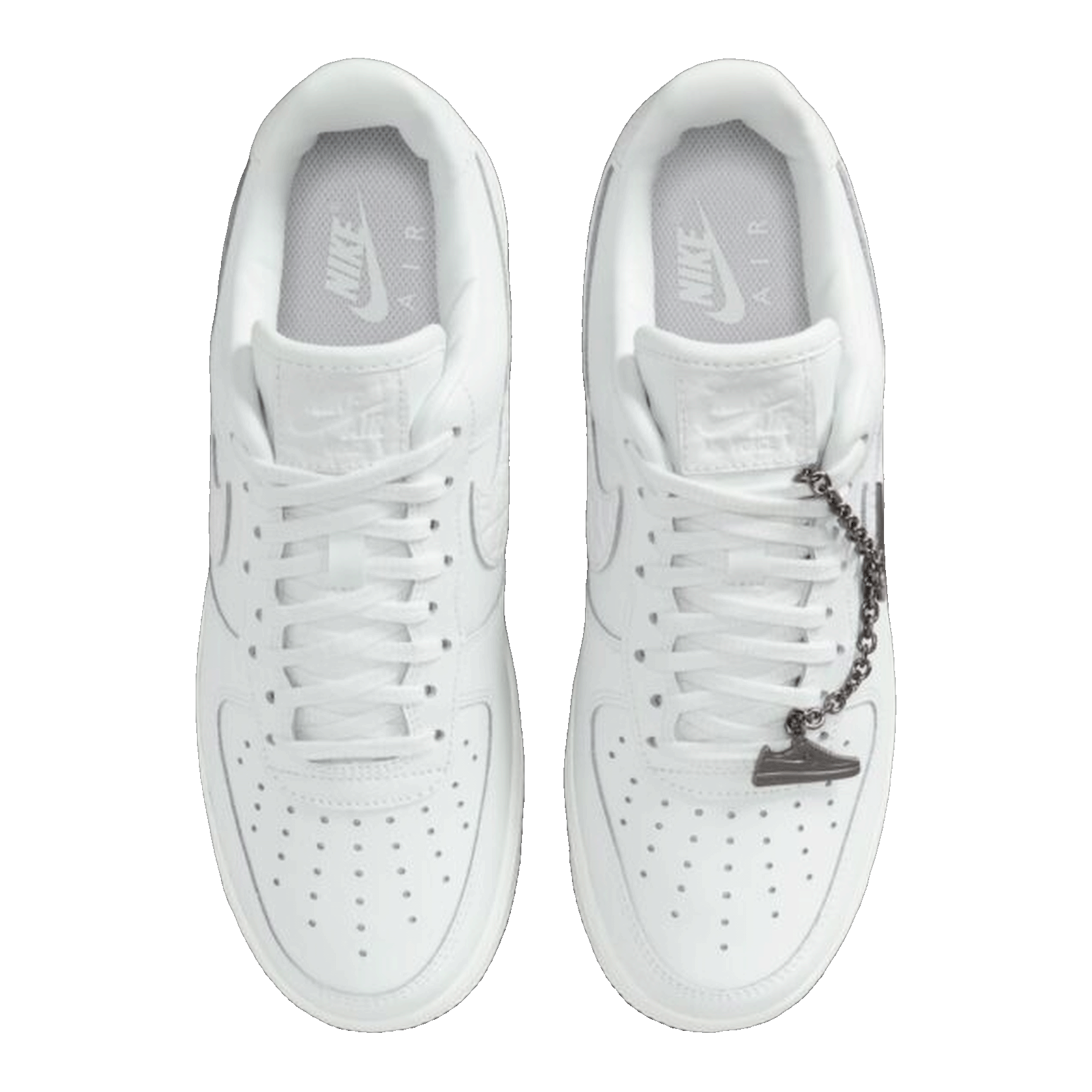 Nike Air Force 1 '07 Low Summit White Mini Charm (W) Oben