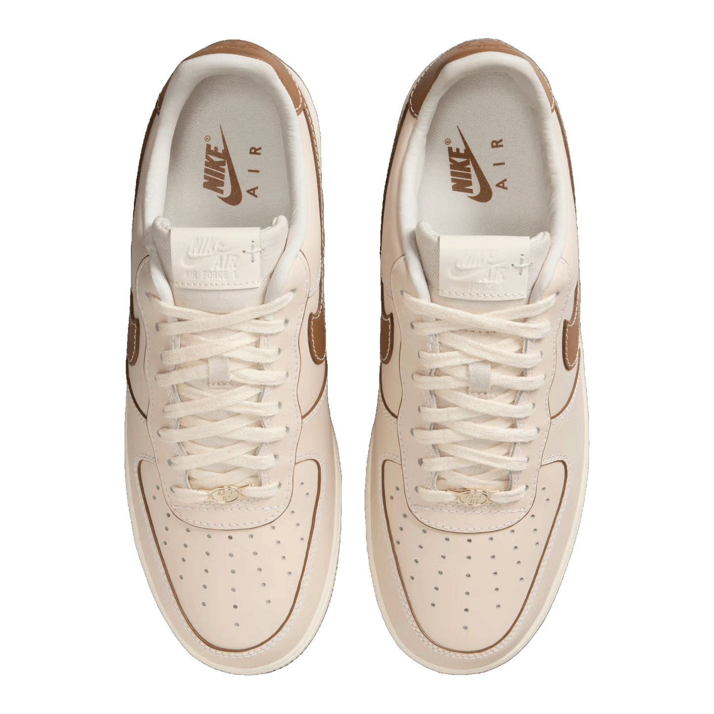 Nike Air Force 1 '07 Pearl White Pale Ivory Sail Light British Tan