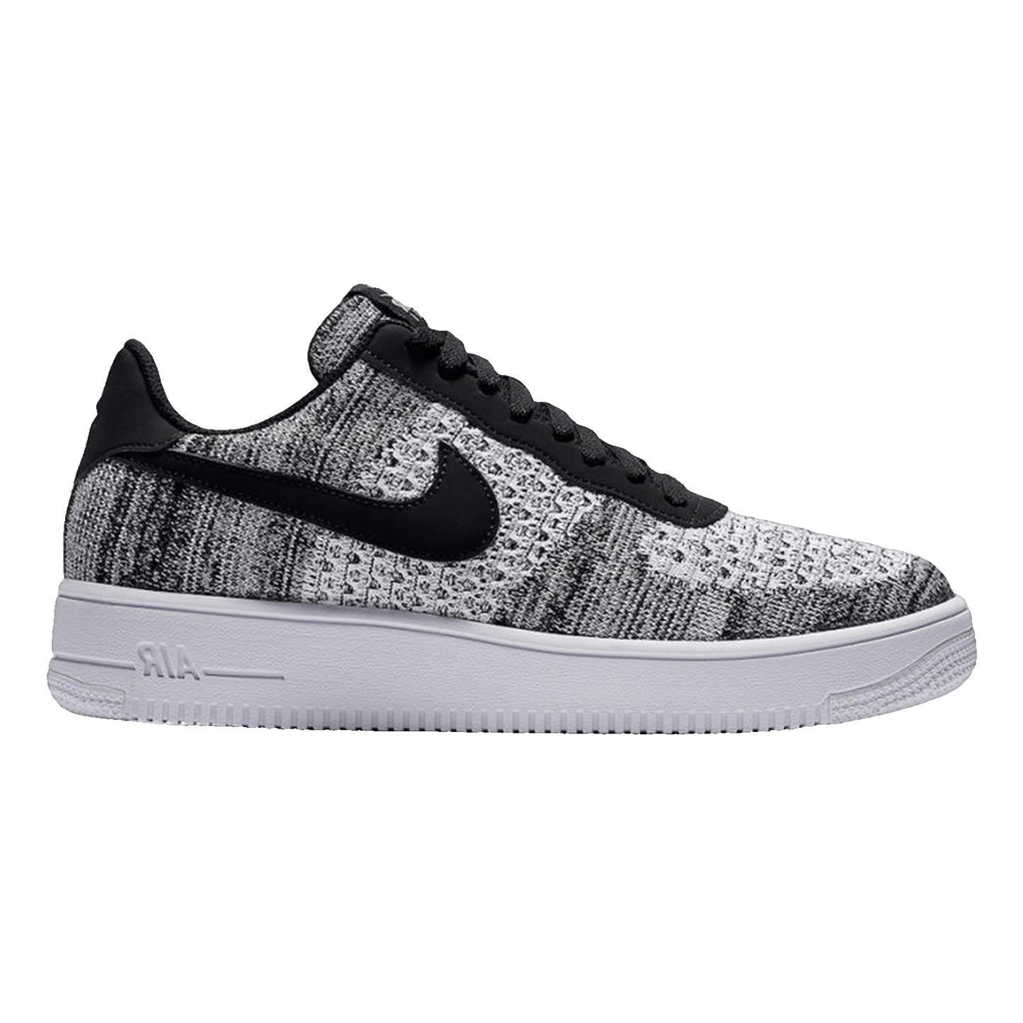 Nike Air Force 1 Flyknit 2 Black Pure Platinum