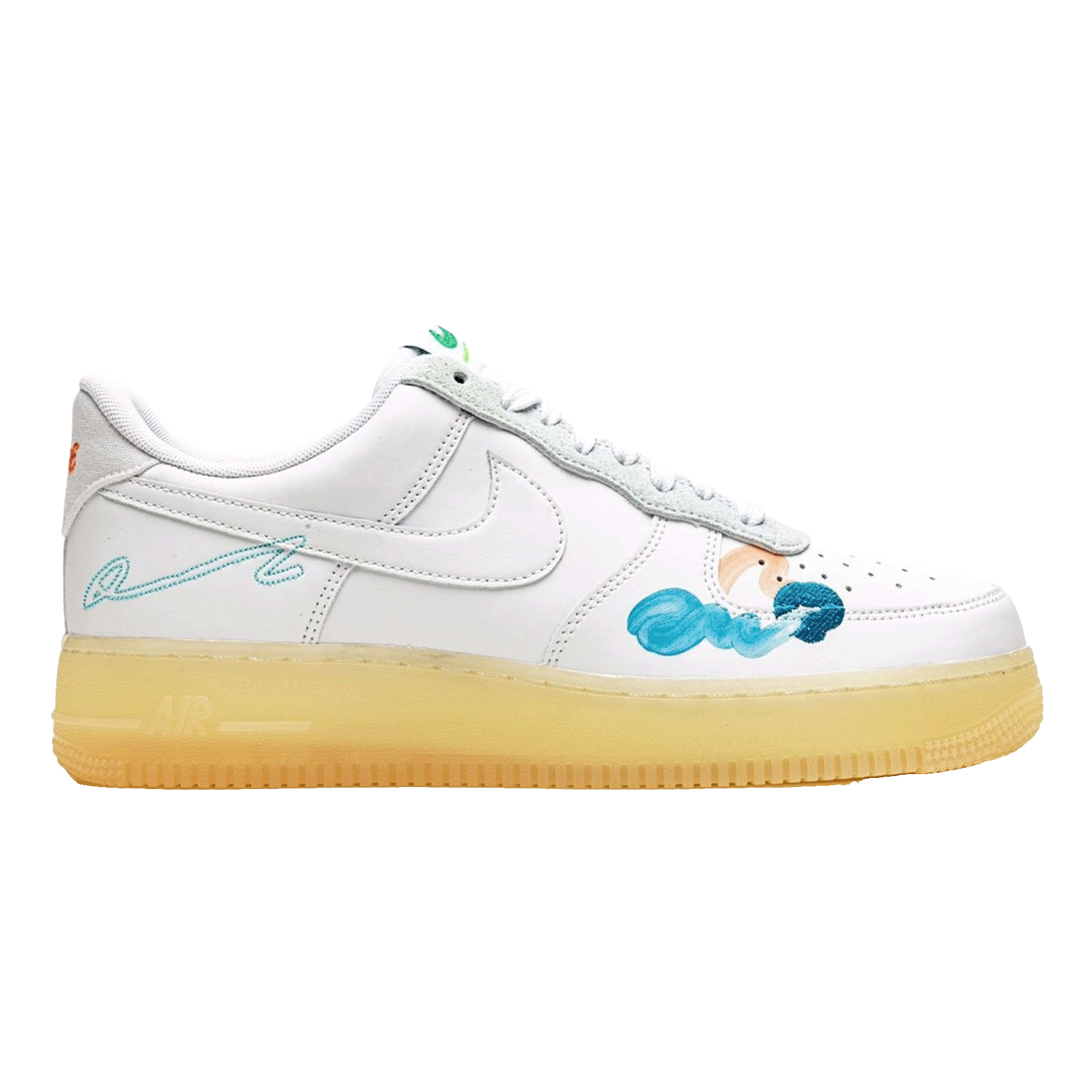 Nike Air Force 1 Flyleather Mayumi Yamase White