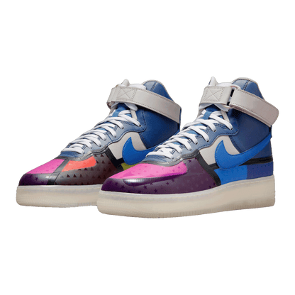 Nike Air Force 1 High '07 Premium Thunder Blue Pink Prime
