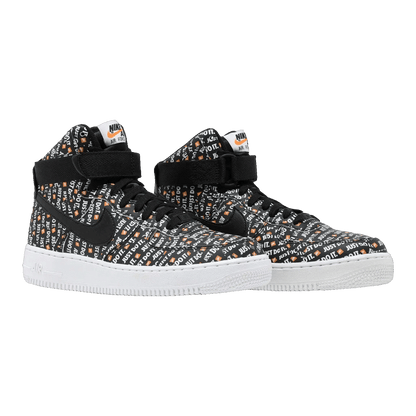 Nike Air Force 1 High Just Do It Pack Black (W)