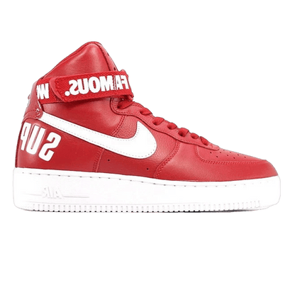 Nike Air Force 1 High Supreme World Famous Red